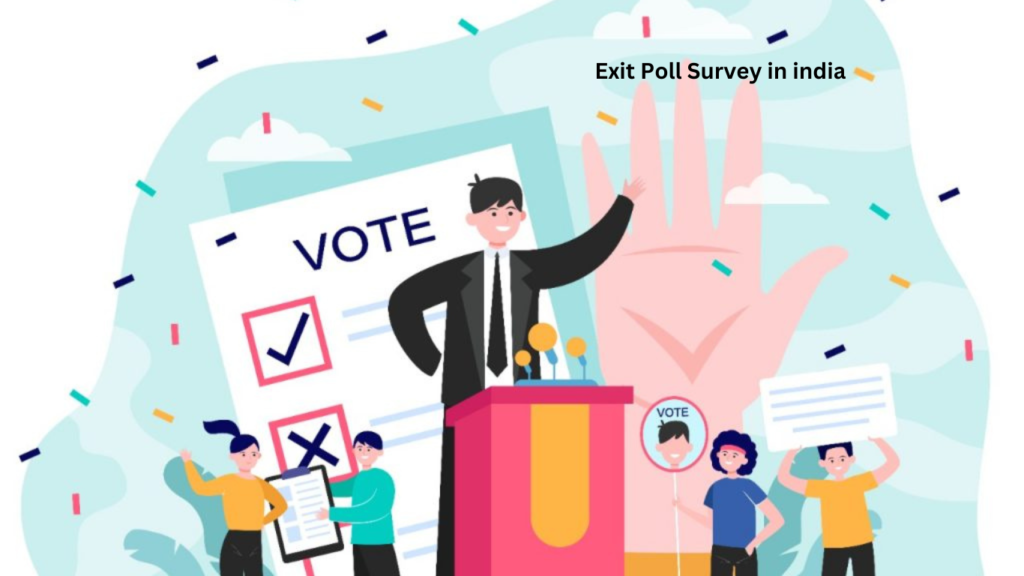 exit poll survey in india